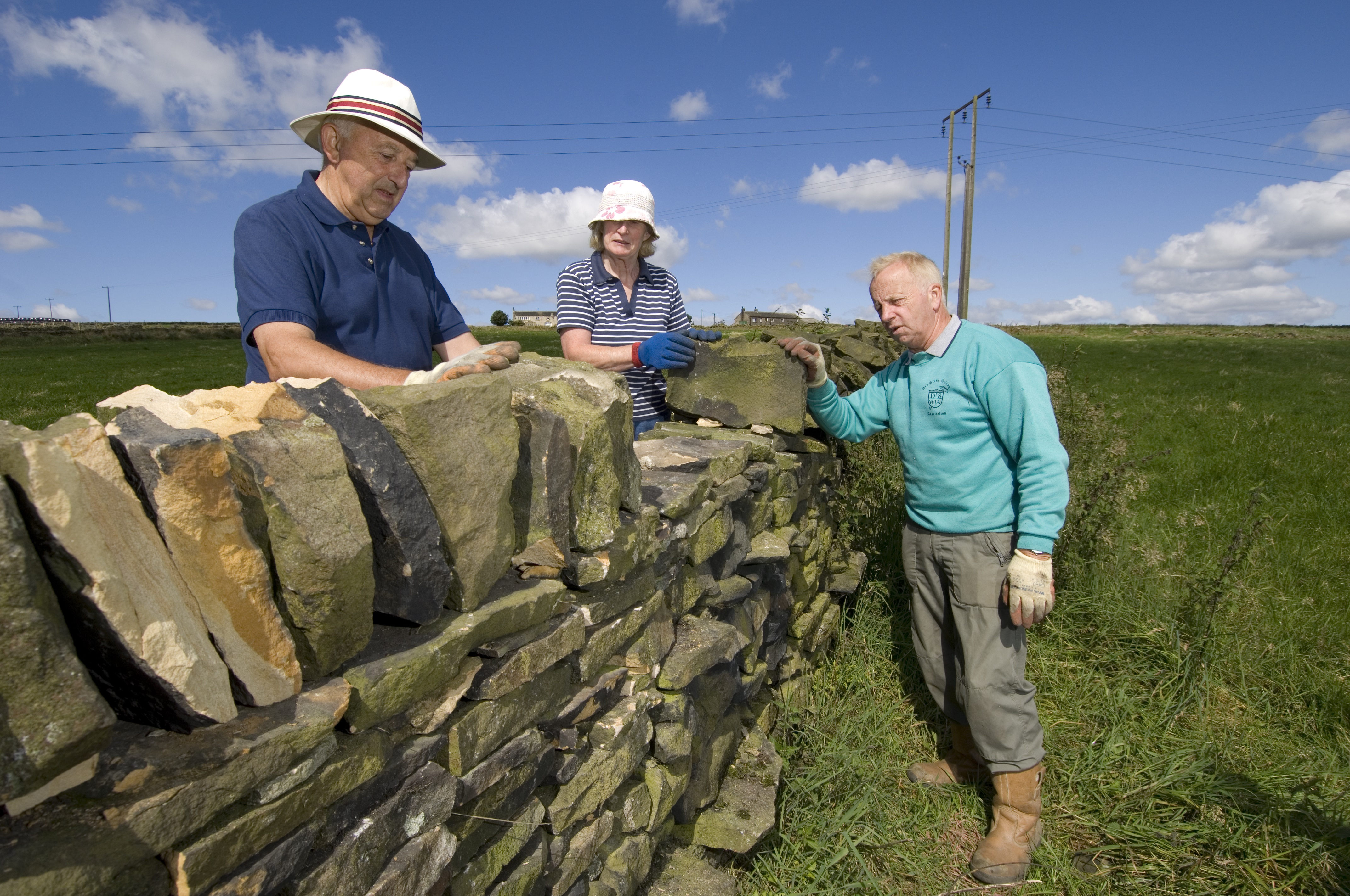 Image 'Dry stone walling project, Upper Colne Valley '