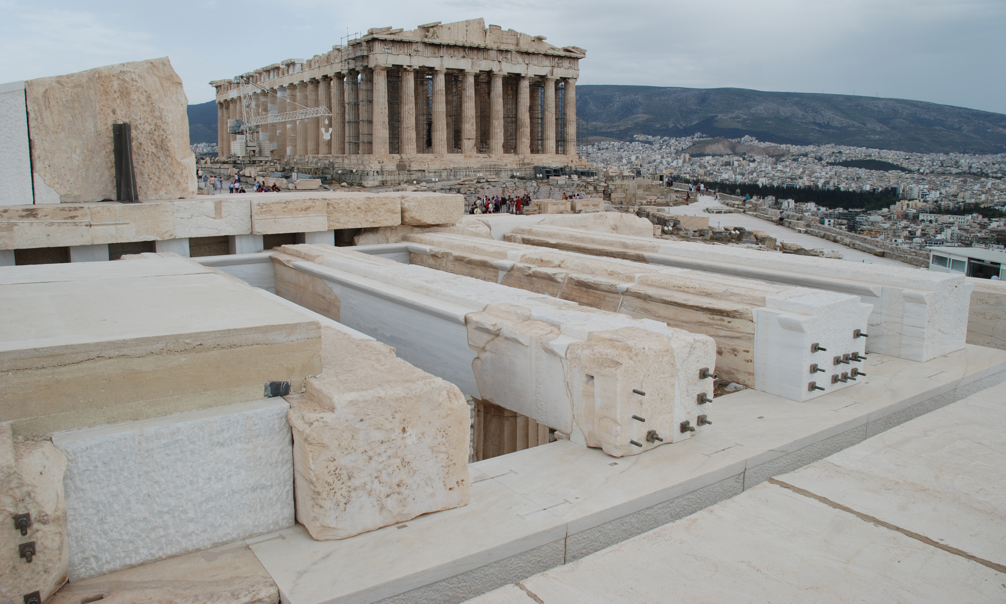 Image 'Restoration of the Superstructure of the Propylaea Central Building, Athens'
