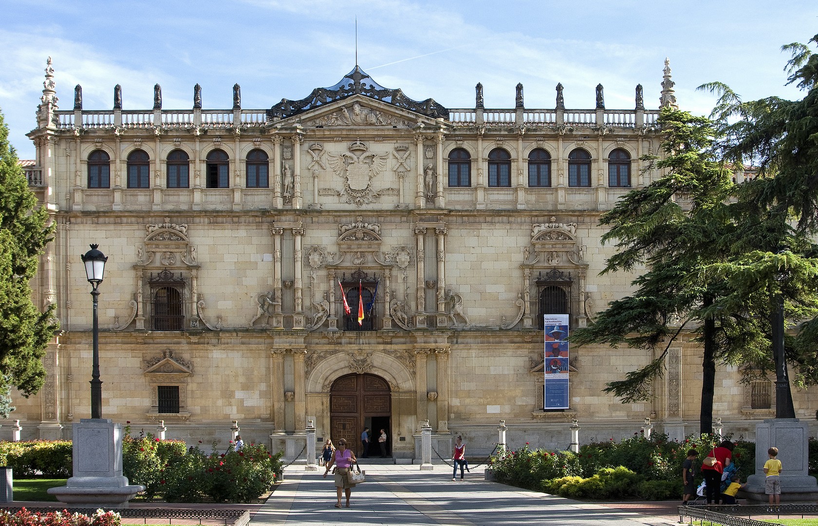  'Façade of San Ildefonso College, Alcalá de Henares '