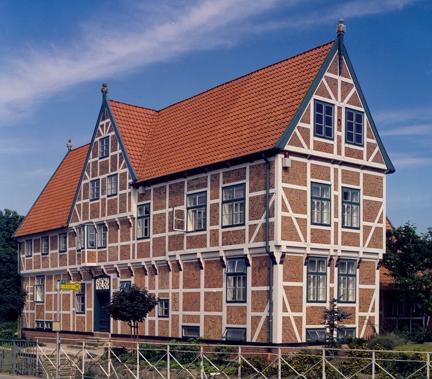 Gräfenhof - Town Hall in former Manor House, Jork