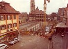 New pedestrian zone and underground garage in the historic town centre of Schwabach