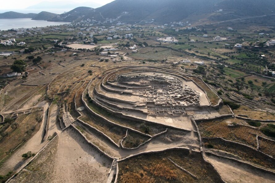 The Archaeological Site of Skarkos, Island of Ios