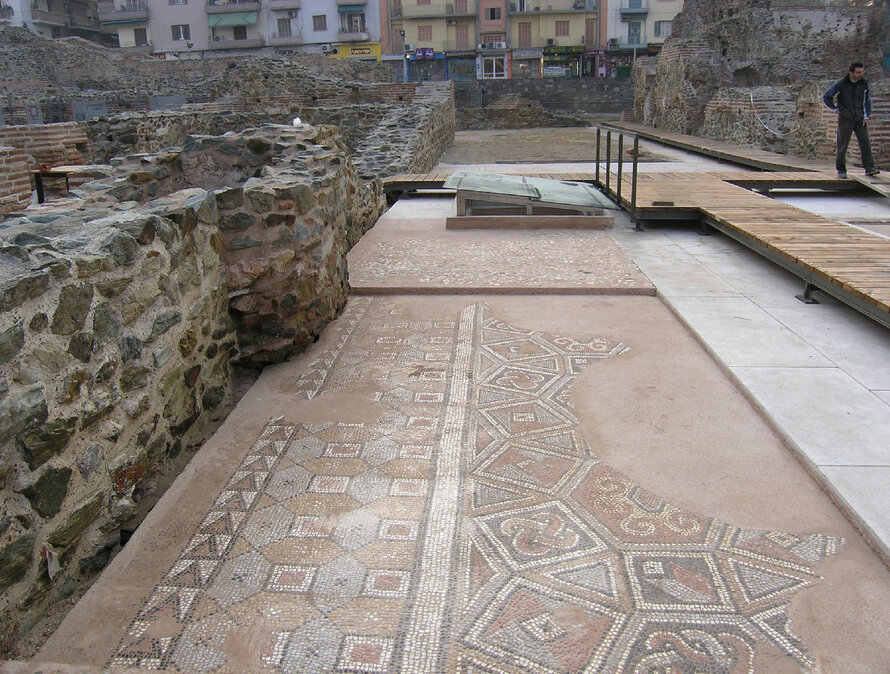 The Archaeological Site of Galerius' Palace, Thessaloniki