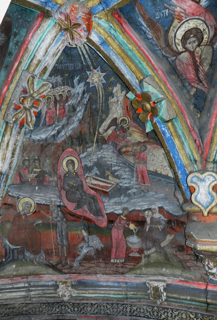 Dragomirna Monastery frescoes, Suceava