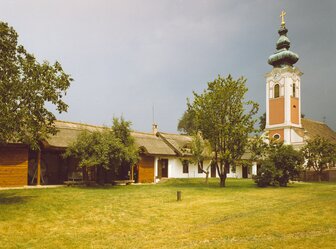  'Peasant Houses in Rác Utca / Serbian Street, Székesfehérvár'