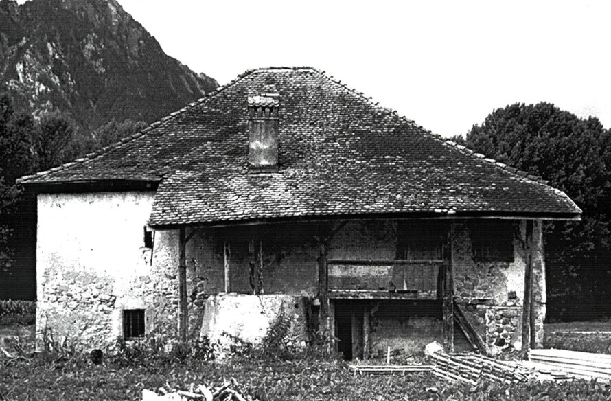 Farmhouse of "l'Essert" restoration project, Noville