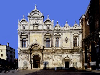 Image 'Façade of the Scuola Grande di San Marco, Venice '