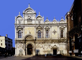  'Façade of the Scuola Grande di San Marco, Venice '