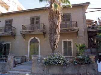  'Traditional house with ancient tombs, Nicosia'