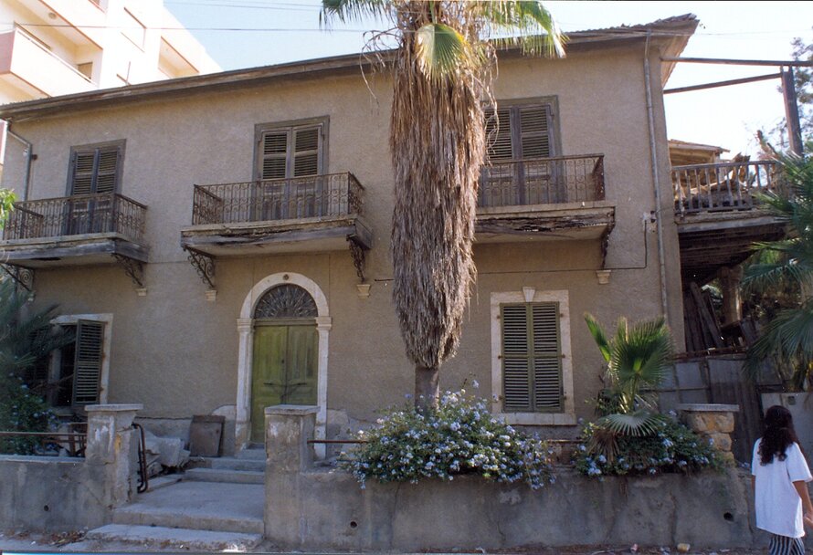 Traditional house with ancient tombs, Nicosia