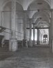Jonathas House - Castle entry porch and riding stables, Enghien 