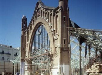  'Art Nouveau market building "Mercado de Colón", Valencia'