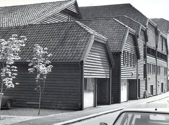  'The Red Warehouses (De Rode Sjoboder), Stavanger'