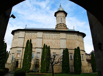  'Dragomirna Monastery frescoes, Suceava'