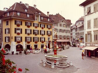 Image 'New pedestrian zone in the historic town centre of Solothurn'