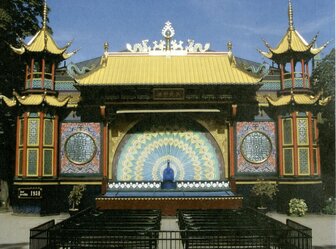  'The Pantomime Theatre at Tivoli Gardens, Copenhagen'