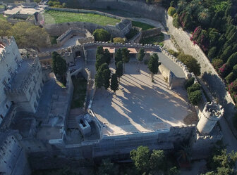  'Bastion of the Grand Master's Palace in Rhodes'
