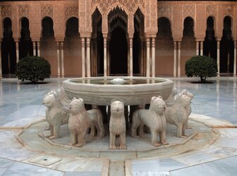 Image 'The Fountain of the Lions, Granada'