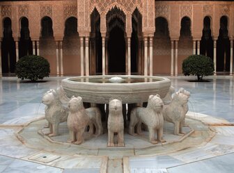  'The Fountain of the Lions, Granada'