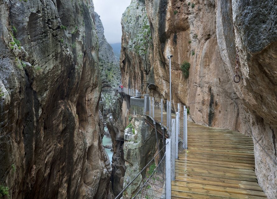 The King’s Little Pathway in El Chorro Gorge