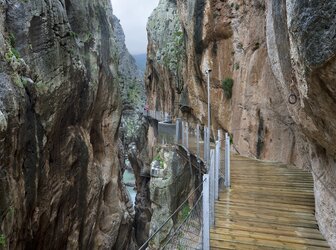 Image 'The King’s Little Pathway in El Chorro Gorge'