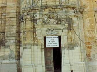  'The Church of "The Flight of the Holy Family into Egypt" and Warehouses, Valletta'