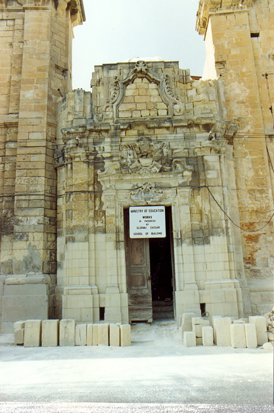 The Church of "The Flight of the Holy Family into Egypt" and Warehouses, Valletta