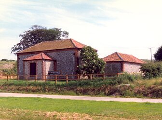  'Tithe Barn, Letheringsett Hill, Norfolk'