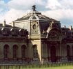 Statue "La Renommée" on the top of the Great Stables, Chantilly