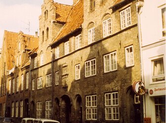  'Glandorps Passage, Glandorps Court and Illhornstift, Lübeck'