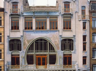 Image 'The former Liberal Community-house “Help U Zelve”, Antwerp'