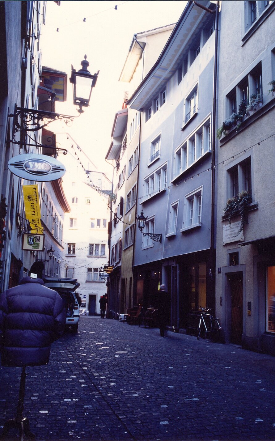 Medieval dwelling house at 7 Rindermarkt, Zürich