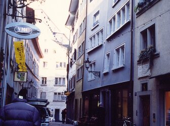  'Medieval dwelling house at 7 Rindermarkt, Zürich'