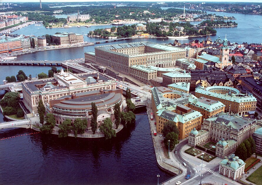 The Riksdag Building, Stockholm