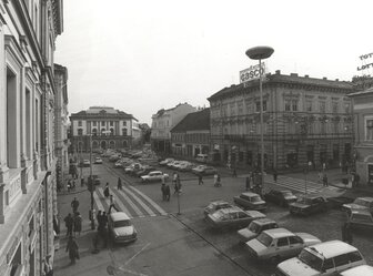  'Kárász Street and Klauzál Square, Szeged'