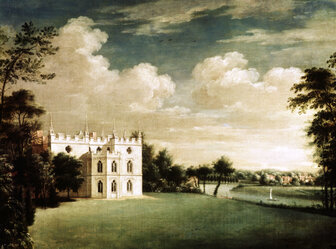  'Horace Walpole’s Villa and Garden at Strawberry Hill, Twickenham'