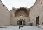 The Diocletian Baths in Rome: Charterhouse and open-air pool