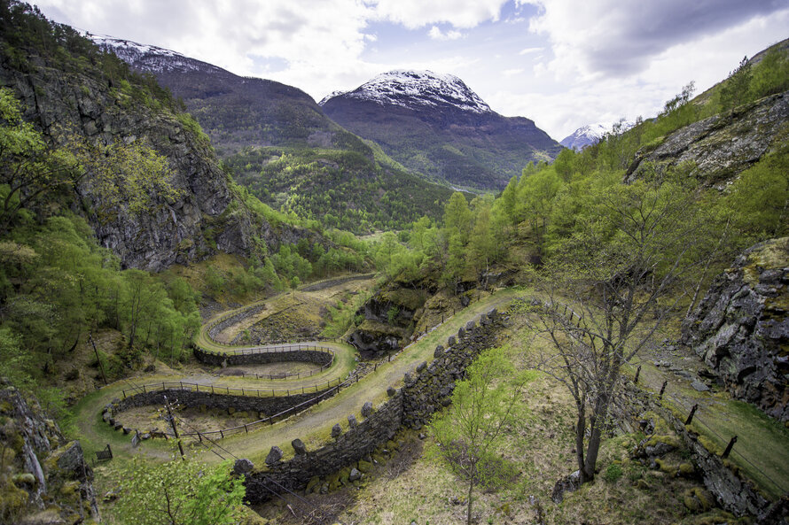 The King's Road across Filefjell