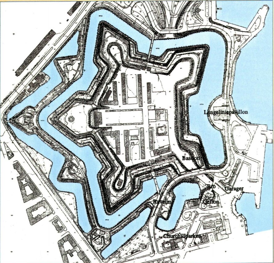 Kastellet, re-establishment of the fortification complex, Copenhagen