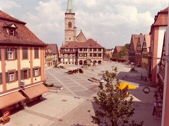 Image 'New pedestrian zone and underground garage in the historic town centre of Schwabach'