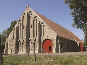 Image 'Tithe barn at Ter Doest Abbey, Lissewege'