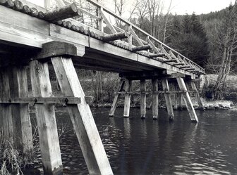  'Pile bent bridge (Pfahljochbrücke), Horb am Neckar'