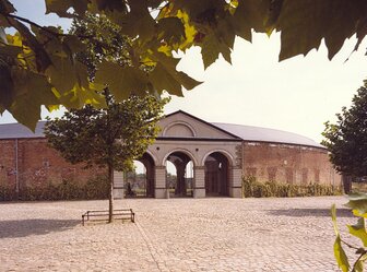  'Machinery workshops at Le Grand-Hornu, Hornu'