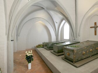  'The sarcophagi of the Dukes of Pomerania, Wolgast'