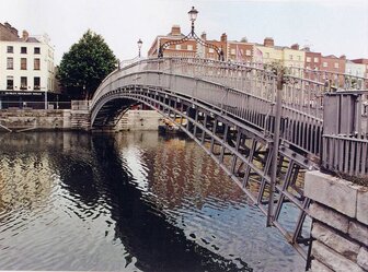  'The Ha'penny Bridge Refurbishment Scheme, Dublin'