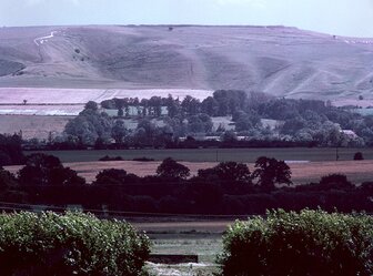  'New Car Park, White Horse Hill, Uffington'