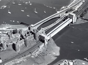  'Restoration of Conwy Suspension Bridge'