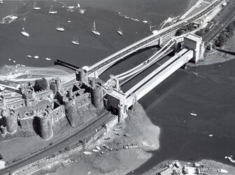 Image 'Restoration of Conwy Suspension Bridge'