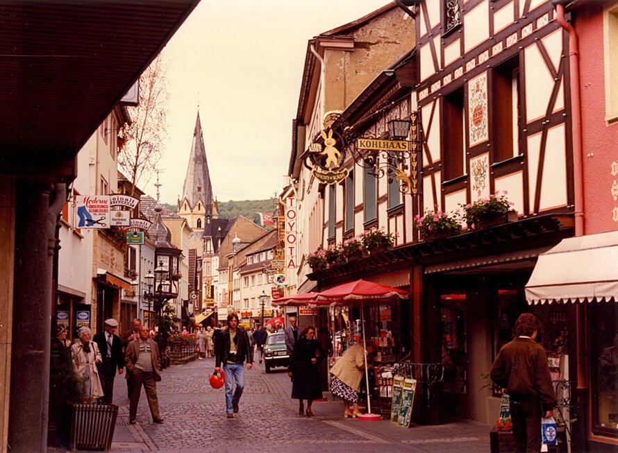 Niederhutstraße new pedestrian zone, Bad Neuenahr-Ahrweiler
