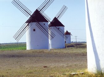  'Windmills, Mota del Cuervo'